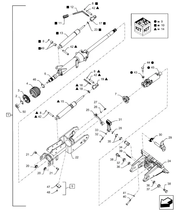 47667023 - рычаг
