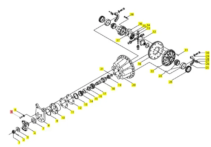 120092 - Болт М16х70мм, вся техн. CNH